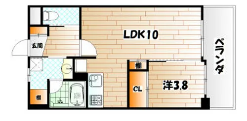 プルーム真鶴【503号室】の間取り