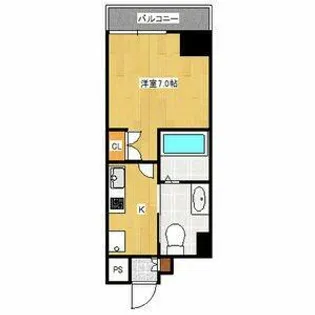 フローライト徳川【2階】の間取り