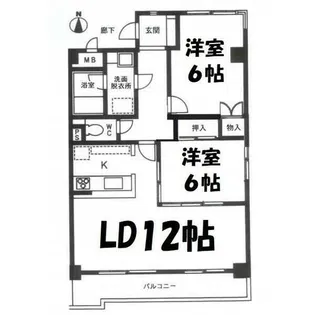 CASA BELLA【2階】の間取り