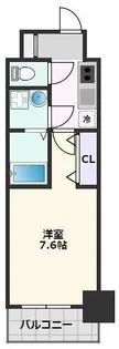 Excellent Kishibe【9階】の間取り
