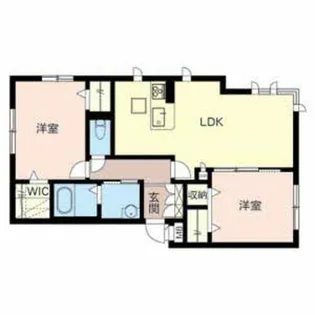 リラフォート 白坂【1階】の間取り