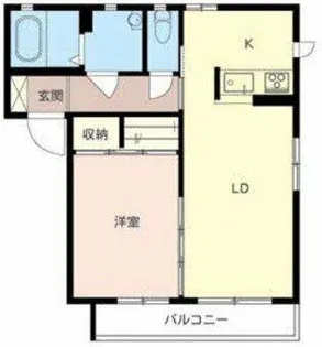 シャーメゾン中尾【2階】の間取り