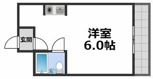 大宝 深江橋CTスクエア【4階】の間取り