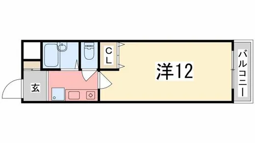 インタービレッジ別所【508号室】の間取り
