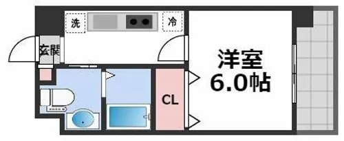 Amabile小路【6階】の間取り