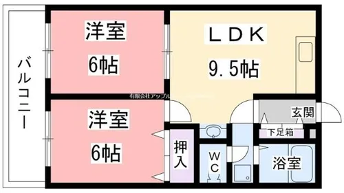 メゾン・ド・タカ【303号室】の間取り