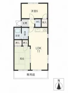 アーバン元郷 A棟【2階】の間取り