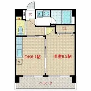 グリチーネ【4階】の間取り