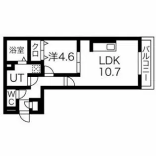 ベルフォーレ片山【2階】の間取り