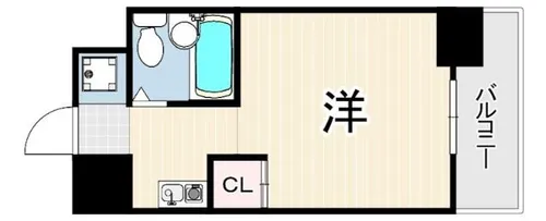 プリメゾン西明石【7階】の間取り