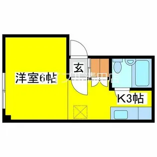 コーポ清明【231号室】の間取り