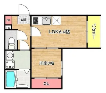 Mana Lina【3階】の間取り