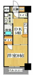 メゾン・デ・ノムラ島之内【11階】の間取り