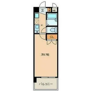 プロビデンス桜山【4階】の間取り
