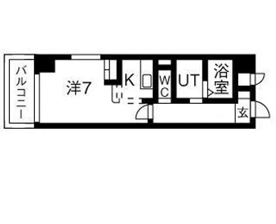 グランパラシオ【404号室】の間取り