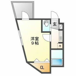 グランフォート那古野【3階】の間取り
