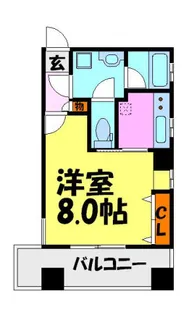 DolceVita池田 (ドルチェヴィータイケダ)【7階】の間取り