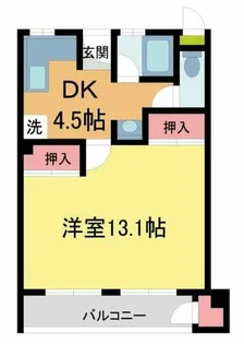 カーサもんど【1階】の間取り