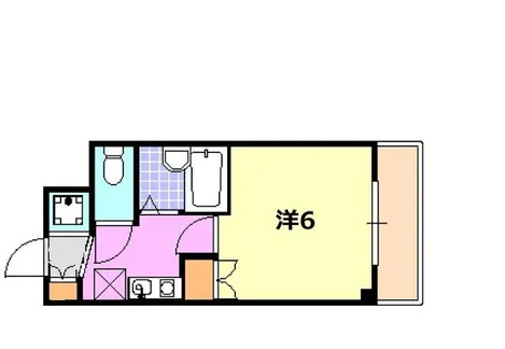 アスール神戸【4階】の間取り