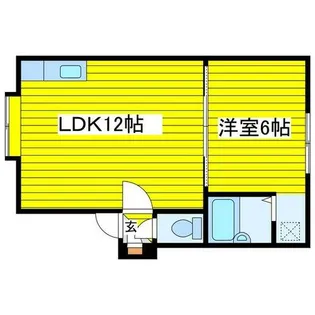 エクセル26【101号室】の間取り