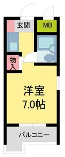 スラン76【101号室】の間取り