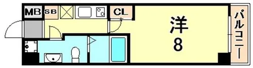 KTG RESIDENCE 芦屋西【4階】の間取り