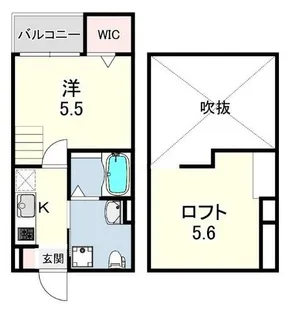 FERIO 西明石【2階】の間取り