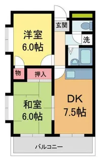 ピュア【2階】の間取り