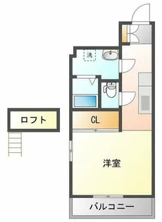 カーサ・デ・マーサ【202号室】の間取り