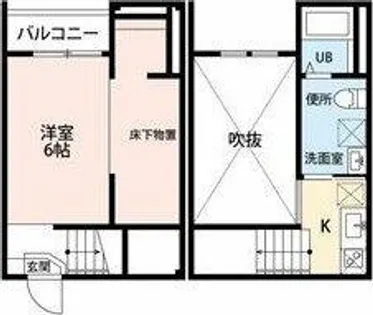 Avant unpas (アバントアンパス)【2階】の間取り