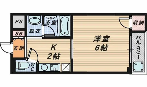 大阪府高石市取石2丁目【マンション】の間取り