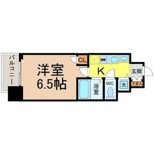 ライジングコート瑞穂通【4階】の間取り