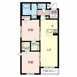 リラフォート 白坂【3階】の間取り