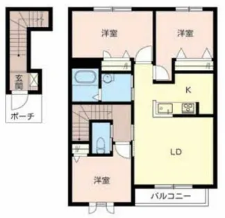 メゾン鎌倉【2階】の間取り