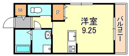 ERIO朝霧【1階】の間取り