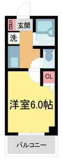 MOMO仁川【3階】の間取り