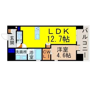 Makiki garden place(マキキガーデンプレイス)【3階】の間取り