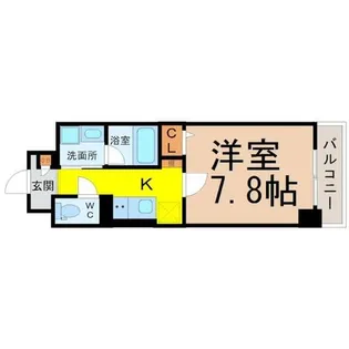 ルシェル大曽根【4階】の間取り