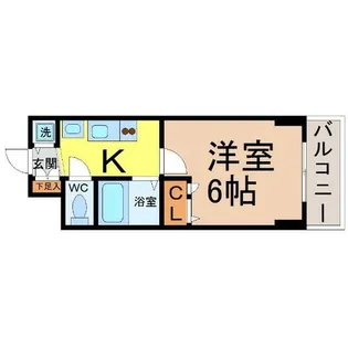 プレサンス泉アーバンゲート【10階】の間取り