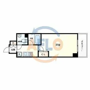 ロジェ今福鶴見【3階】の間取り