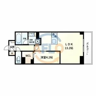 サンエール南堀江【5階】の間取り