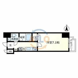 FDS KOHAMA WEST【6階】の間取り