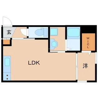 LEGGERO武庫川【1階】の間取り