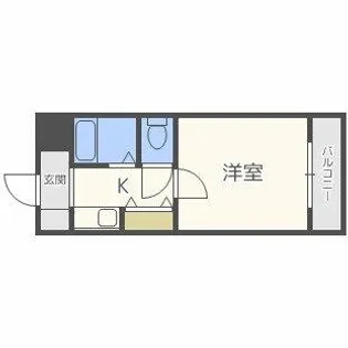 パークビレッジ【4階】の間取り