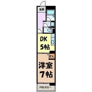 アーバンライフ金山Ⅱ【7階】の間取り