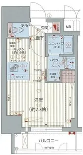 プレサンスNAGOYA桜通ビッグビート【2階】の間取り