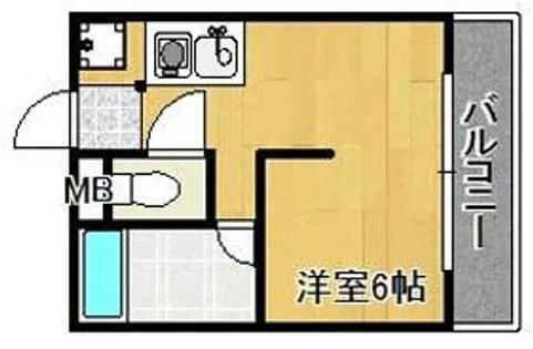 チャイナベル【3階】の間取り