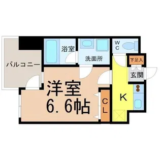 LaSante東別院【14階】の間取り
