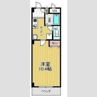 アビターレ・S【1階】の間取り