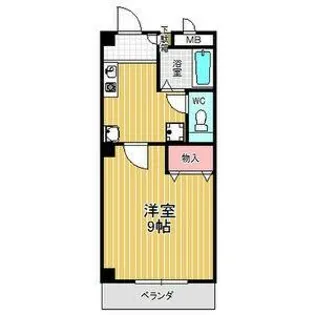 ヴィアーレ【3階】の間取り